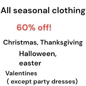 Seasonal Clothing Sale